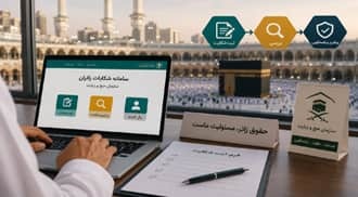 شکایت از مدیر کاروان حج | راهنمای کامل اعتراض و پیگیری حقوق زائران