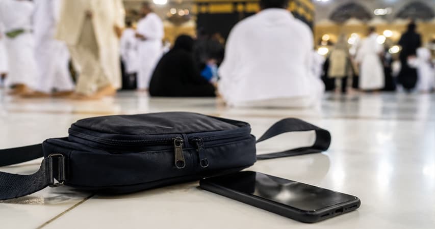 گم شدن وسایل در حج