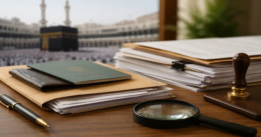 پیگیری فیش حج گمشده در بانک و سازمان حج و زیارت
