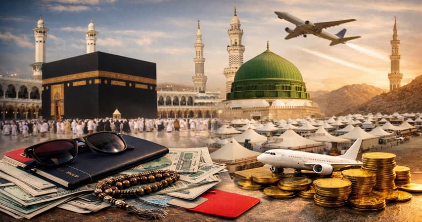 تفاوت هزینه حج تمتع بر اساس کاروان و محل اقامت