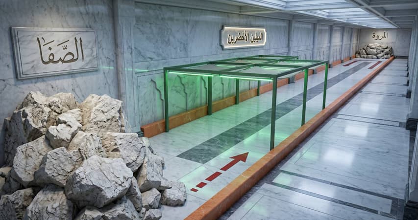 راهنمای طبقات محل سعی